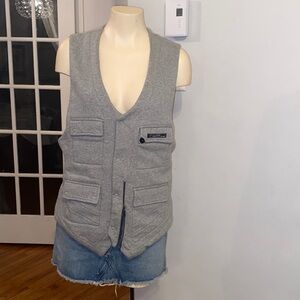 DIESEL women’s utility vest  size XL